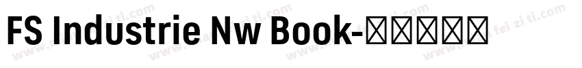 FS Industrie Nw Book字体转换